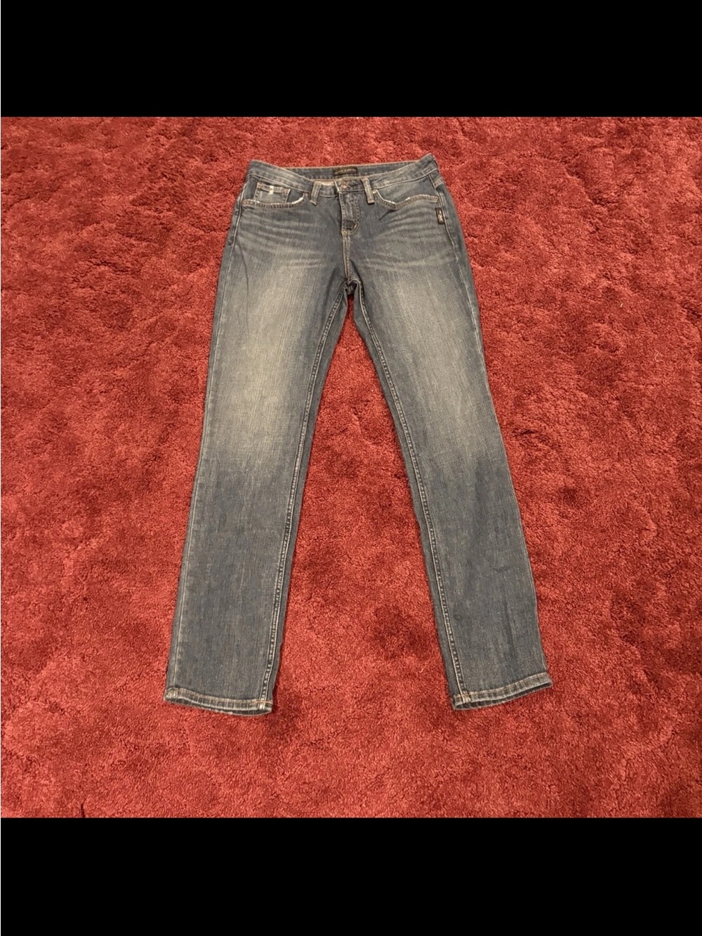 Silver Jeans Women's Straight-Leg Jeans in Faded Blue Beau
